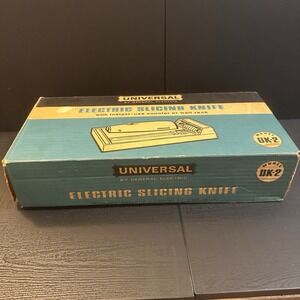 Vintage Universal General Electric Slicing‎ Knife Model UK-2 Working Condition
